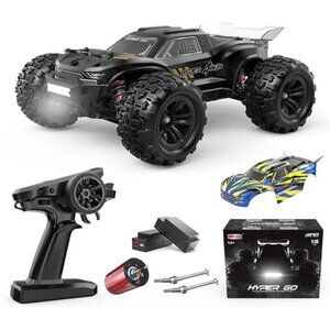 1/16 RTR Brushless Fast RC Cars for Adults, Max 42mph Electric Off-Road RC Truck